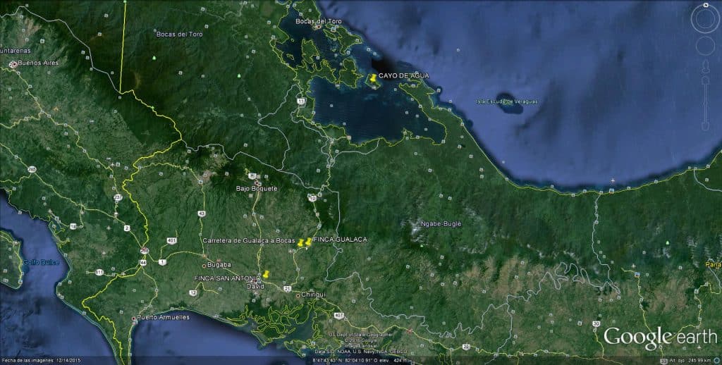 100 hectares of titled land for sale on Cayo de Agua, Bocas del Toro