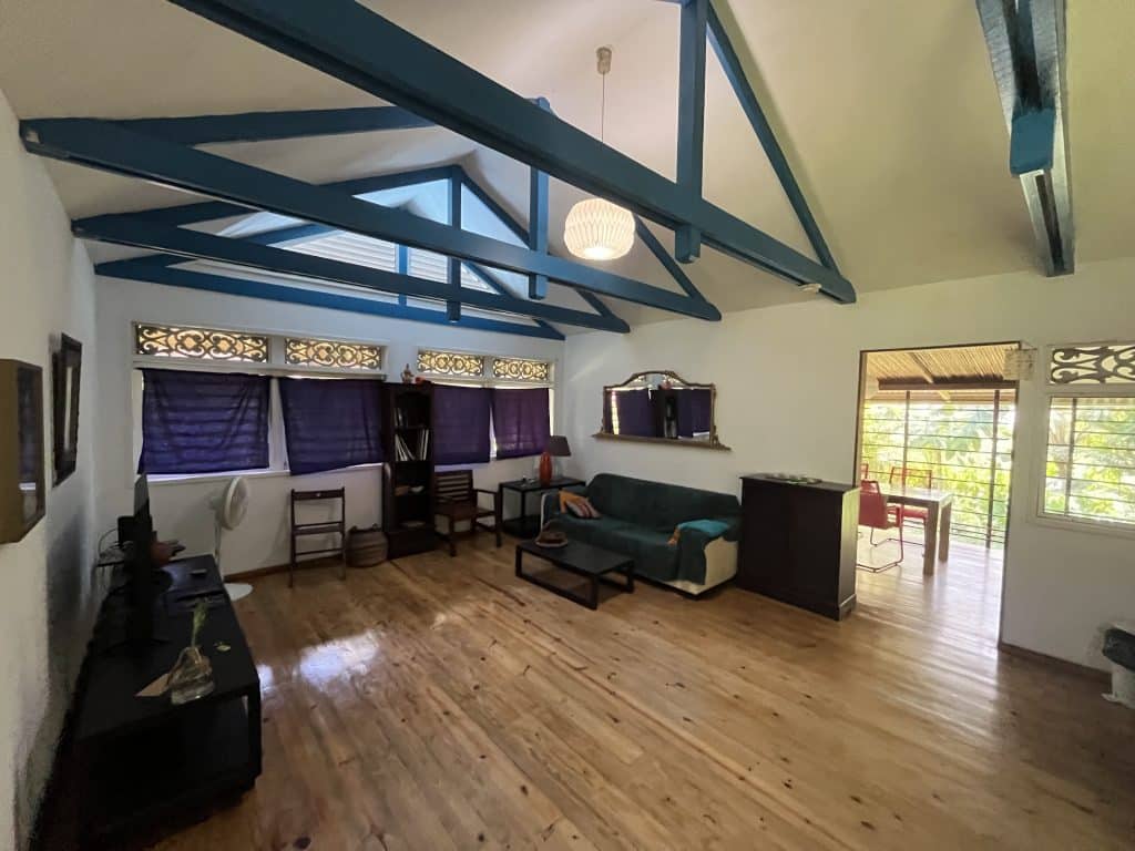 Villa Inti tropical three-bedroom home for sale steps from the beach in Big Creek, Isla Colón — photo 5