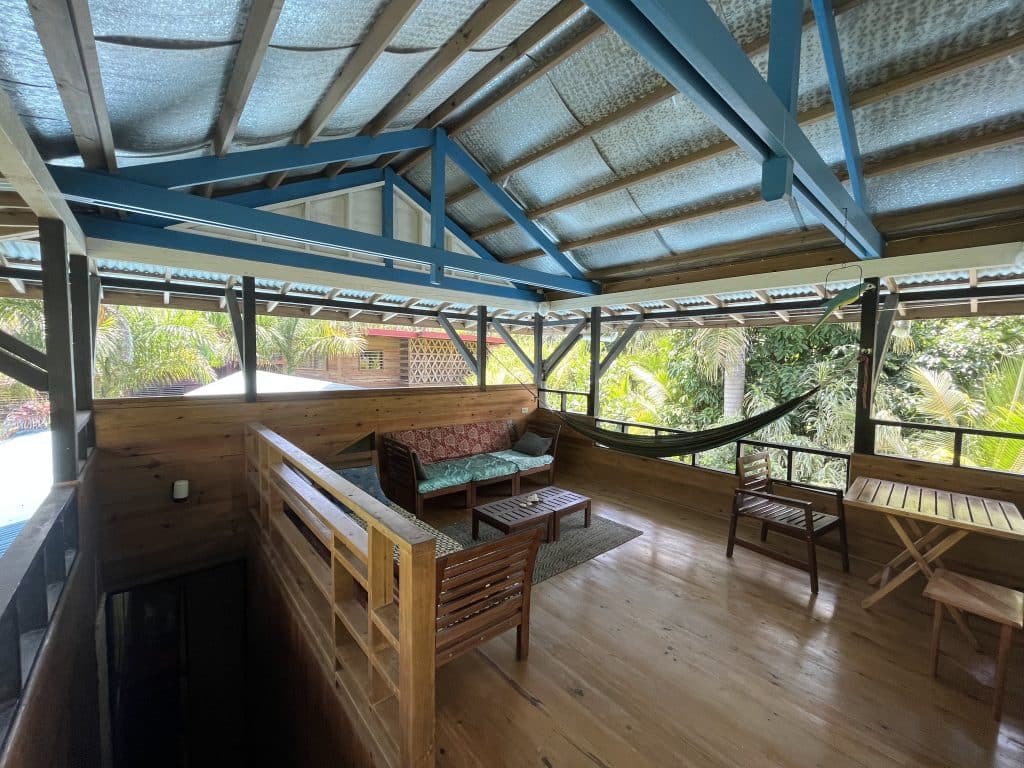Villa Inti tropical three-bedroom home for sale steps from the beach in Big Creek, Isla Colón — photo 13