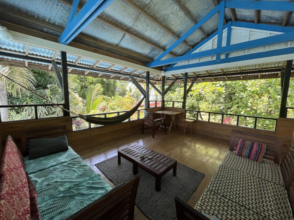 Villa Inti tropical three-bedroom home for sale steps from the beach in Big Creek, Isla Colón — photo 14
