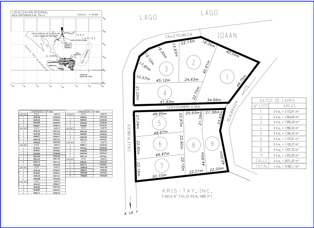 1,337 m² building lot for sale in Big Creek, Isla Colón, Bocas del Toro — photo 10